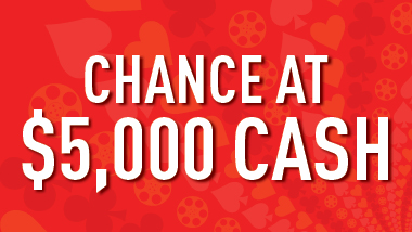 $5000k Cash Giveaway Promotion